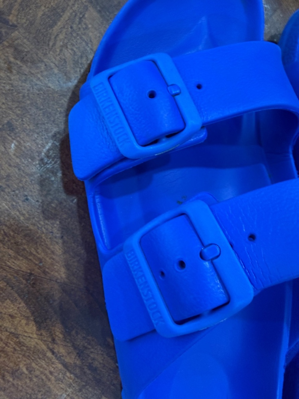 Birkenstock Two-Strap EVA Sandals in Royal Blue - Picture 4 of 9